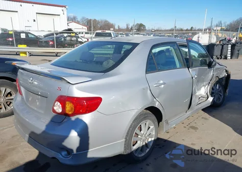 2010 Toyota Corolla S z USA, uszkodzony, nr VIN 1NXBU4EE8AZ276652